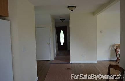 View from Kitchen to front entrance