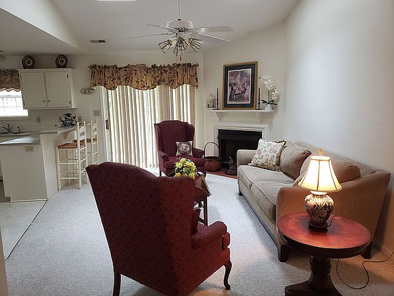 Family Room with gas logs!