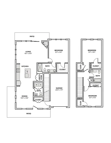 Floor plan TH4