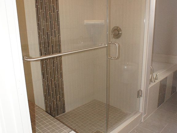 Master shower