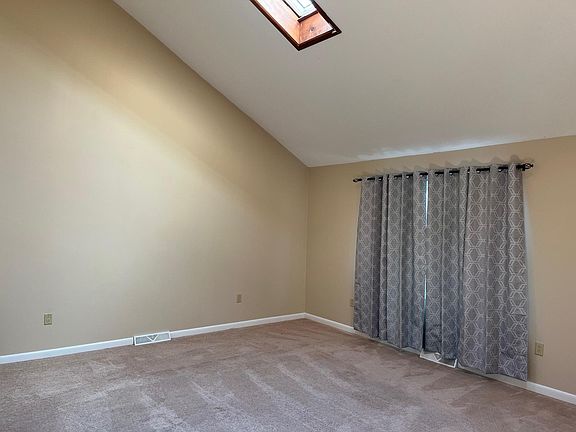 large living room with two skylights