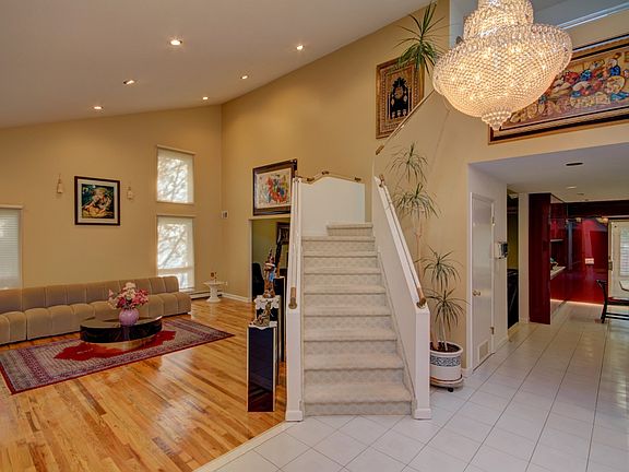 High Ceiling Entry Foyer