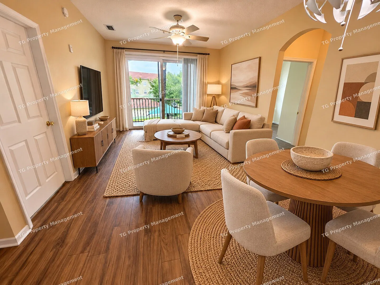 Spacious 3BR/2BA in Gated Community! Pool, Fitness Center & Private Balcony! — Photo 3