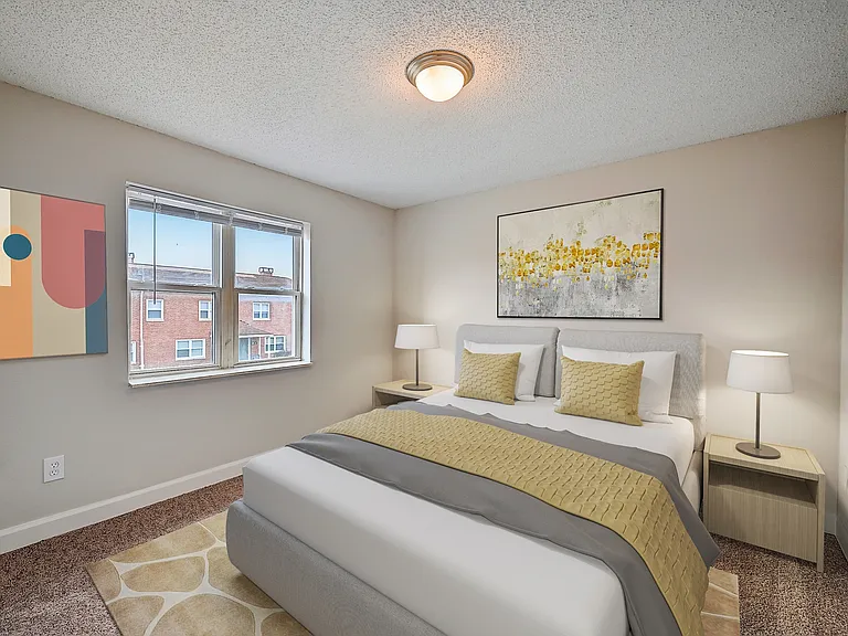 Recently Renovated Townhouse Style Apartments featuring New gray carpet, Neutral paint scheme, Premium hardwood-style flooring, Neutral paint scheme, Upgraded light fixtures, New cabinets, Matching stainless steel appliances, Washer/Dryer, Air conditionin