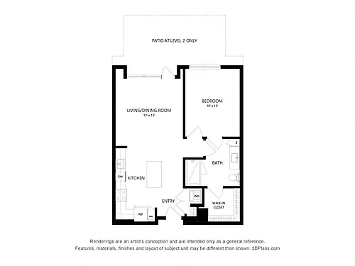 Floor plan HARBOR A1A