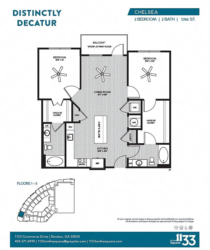 Floor plan 2F Chelsea
