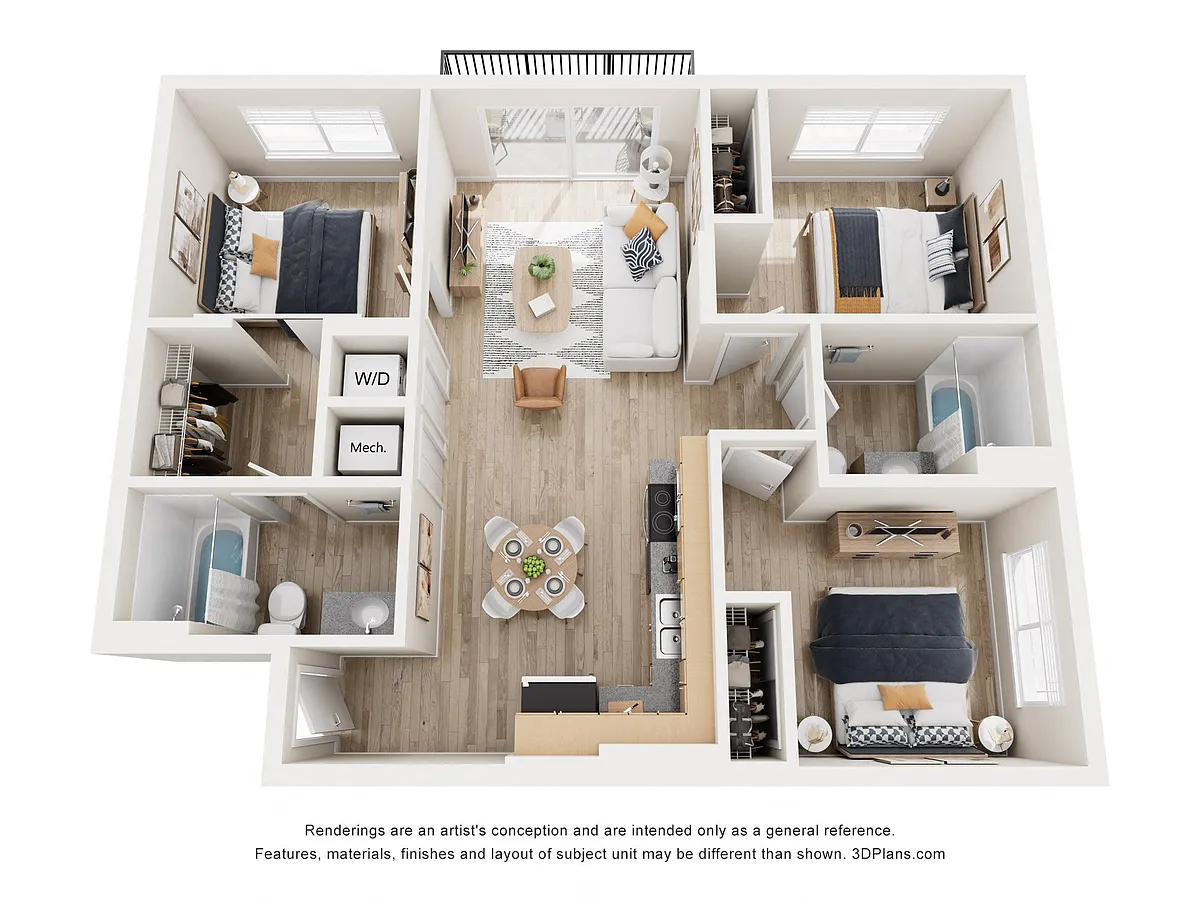 Floor plan C1