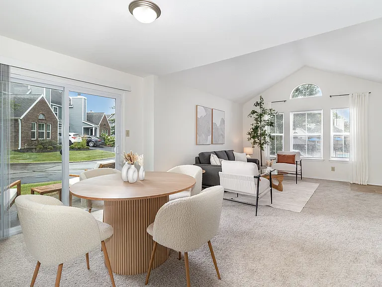 Step into a dining space designed for connection and conversation, perfect for sharing meals and making memories.