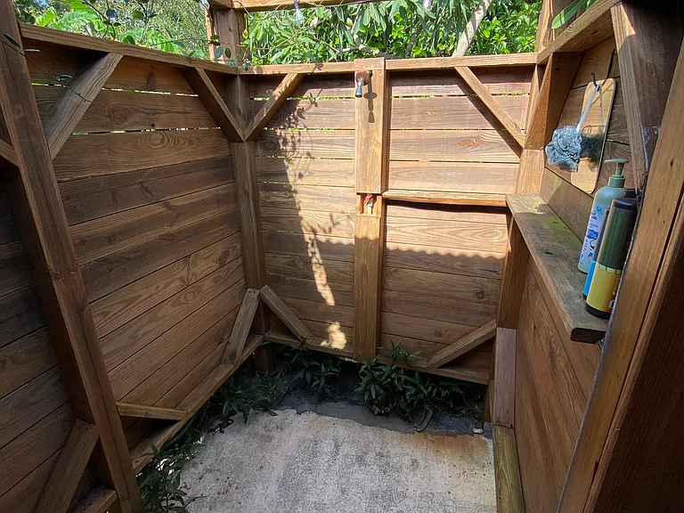 Outdoor shower