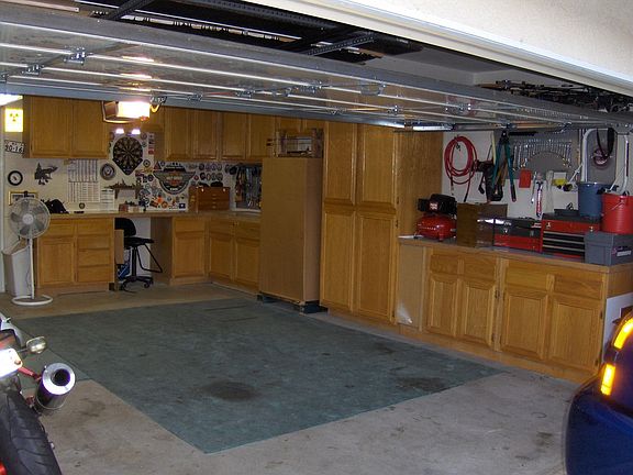 Full size 2 car garage