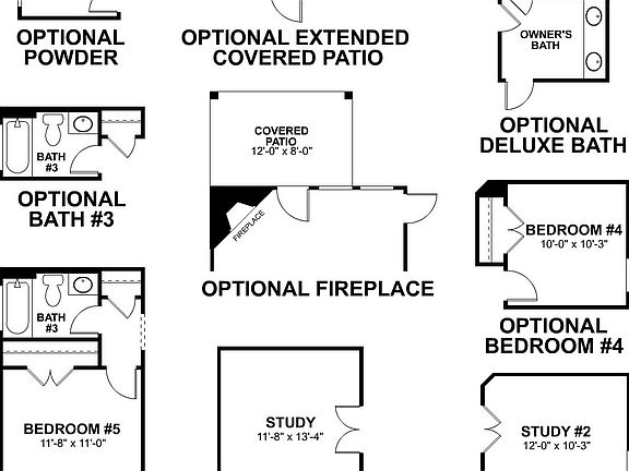 McKinney II First Floor Options