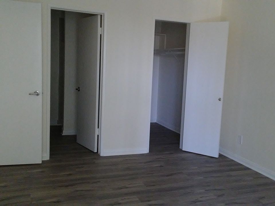 Master bedroom with walk-in closet.