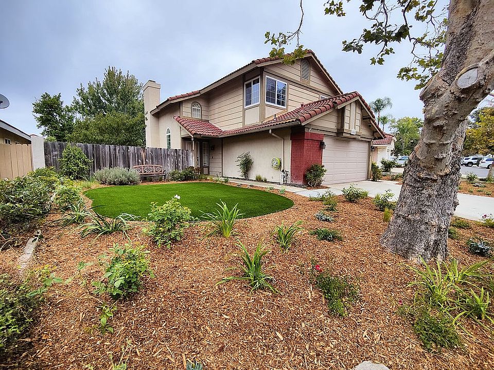Renovated landscaping front 