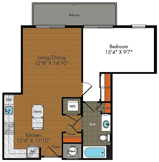 Floor plan A08