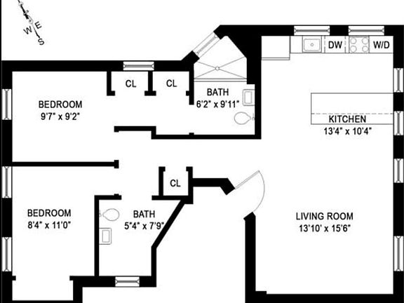 2nd image of 417 Manhattan Ave #B-7