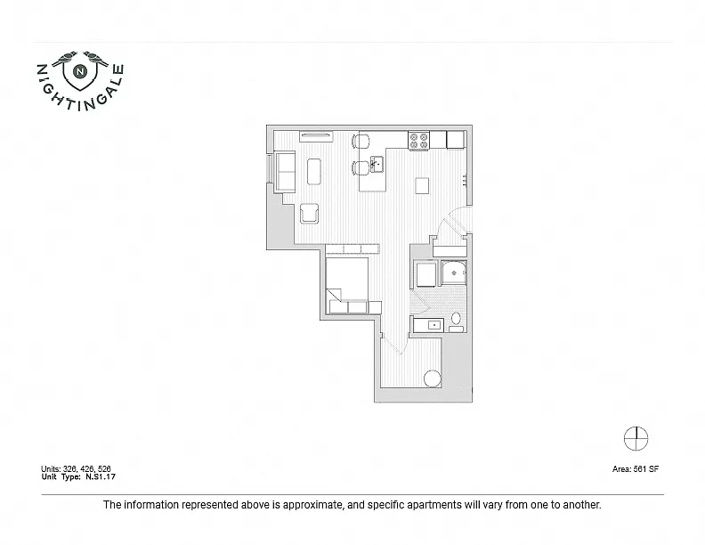 Floor plan Nightingale - Marla Salmon