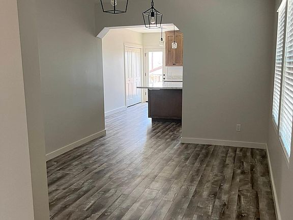 Dining room from the living room
