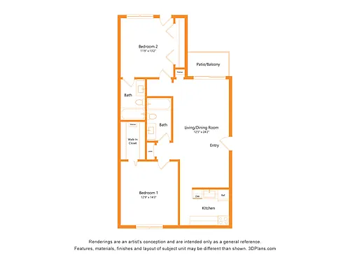 Floor plan Everton B1