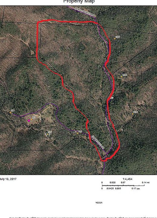 Eastern line is Morgan Creek