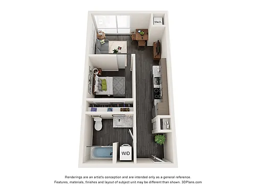 Floor plan A1-A