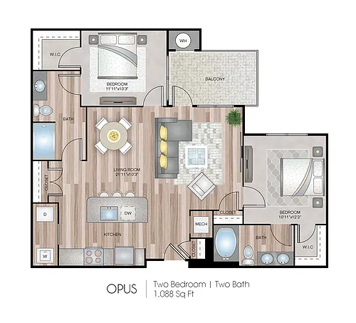Floor plan Opus