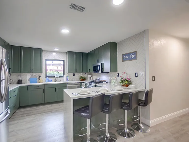 Where meals and memories are made! Our kitchen island is perfect for gatherings.