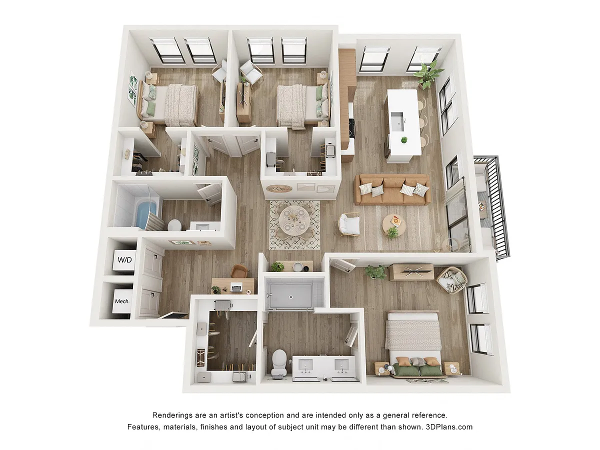Floor plan C1