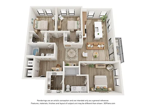 Floor plan C1
