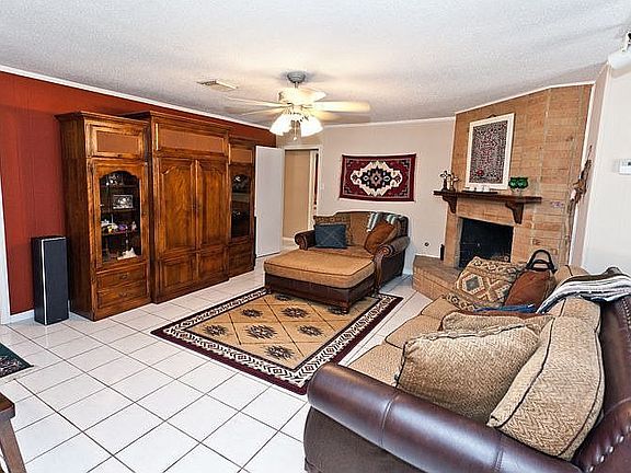 Cozy fireplace with gas connections