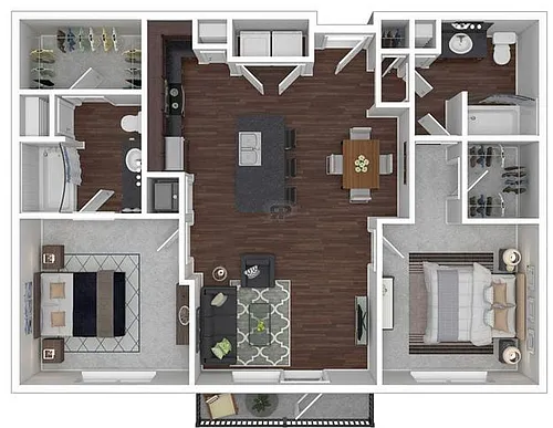 Floor plan B1