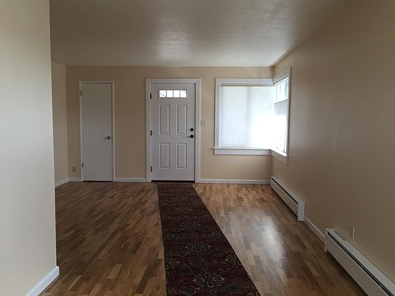 Dining to living room - large coat closet.