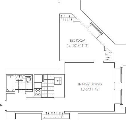 5th image of 20 Exchange Pl APT 3604