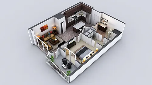 Floor plan 1-G(A)L