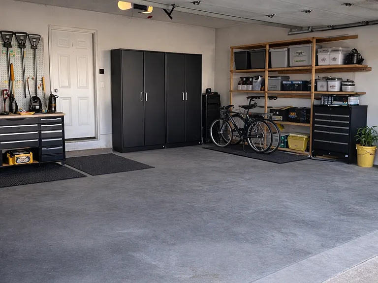 Virtually Staged Garage