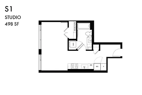 Floor plan Studio S1