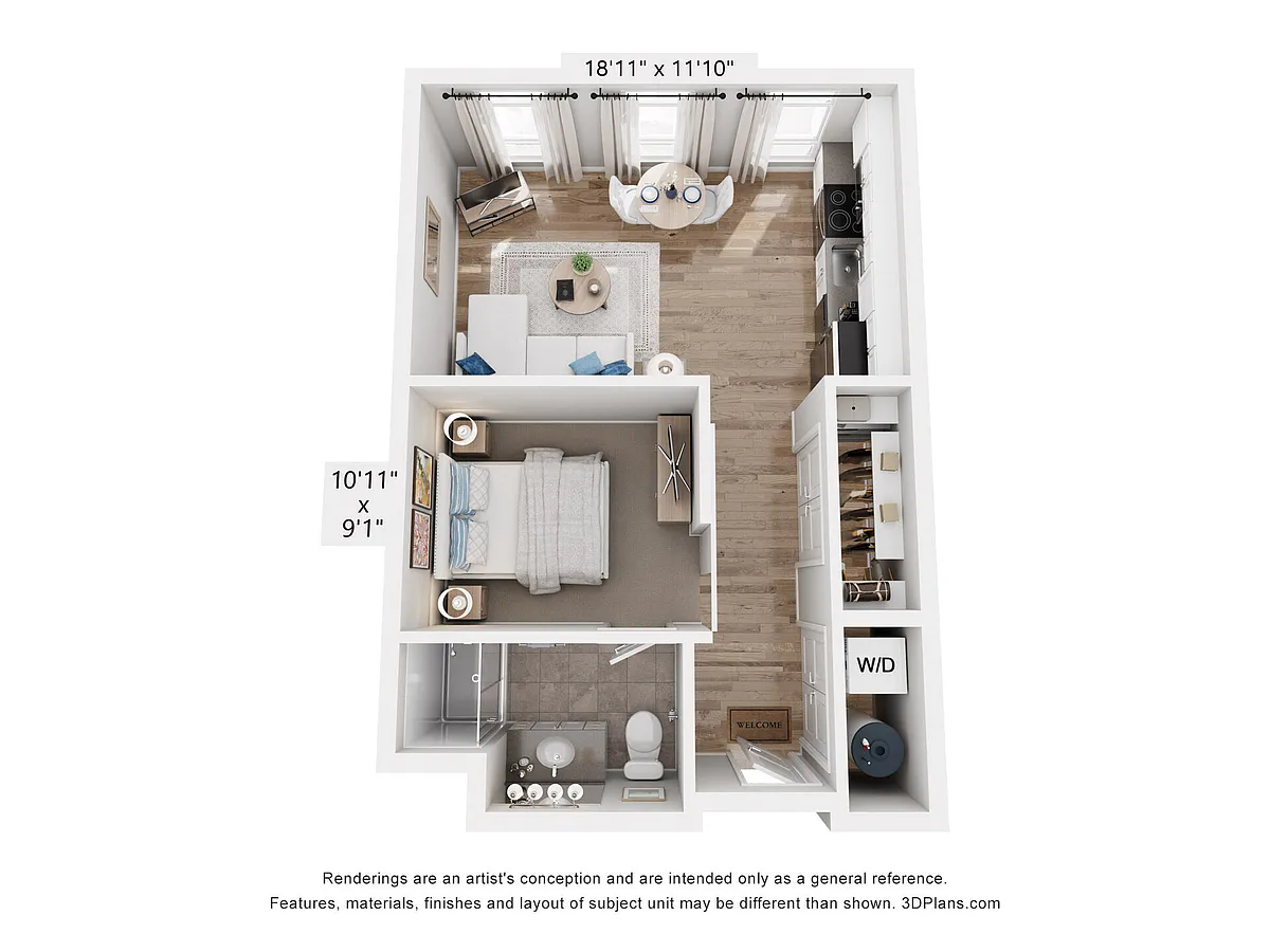 Floor plan The McFerson