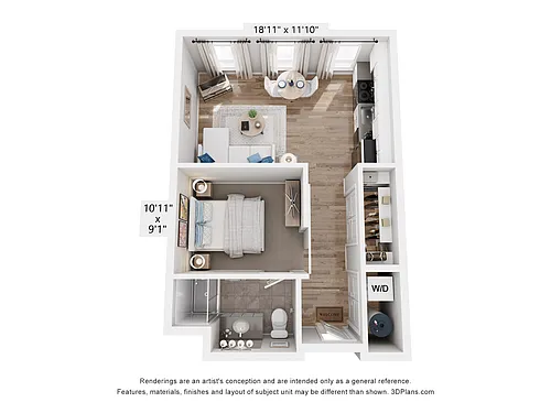 Floor plan The McFerson
