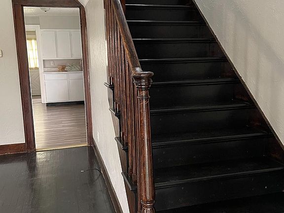 Stairway and kitchen entry