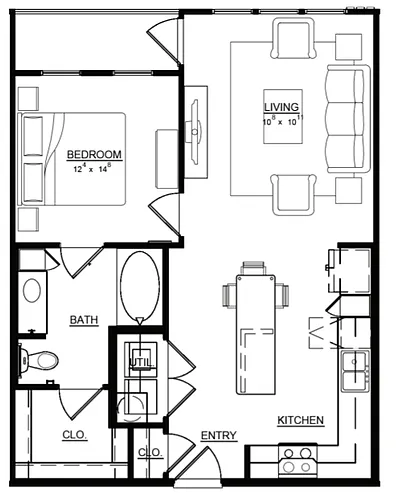 Floor plan Tulip