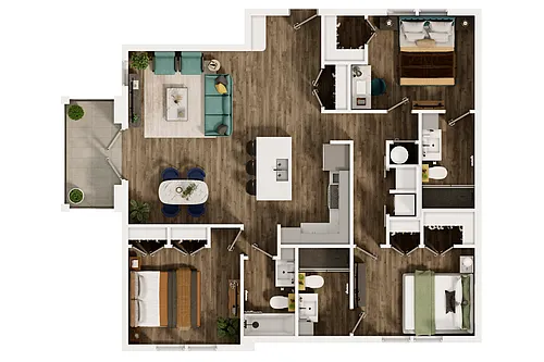 Floor plan Type 3