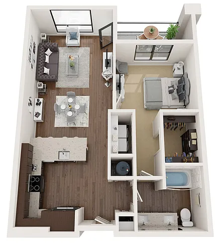 Floor plan A1