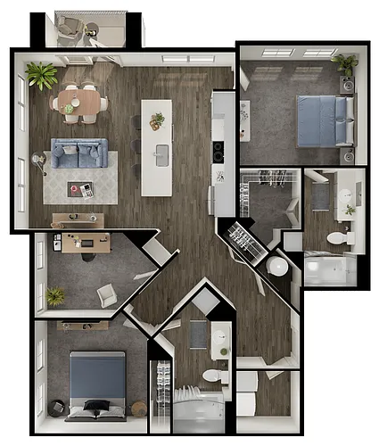 Floor plan B6