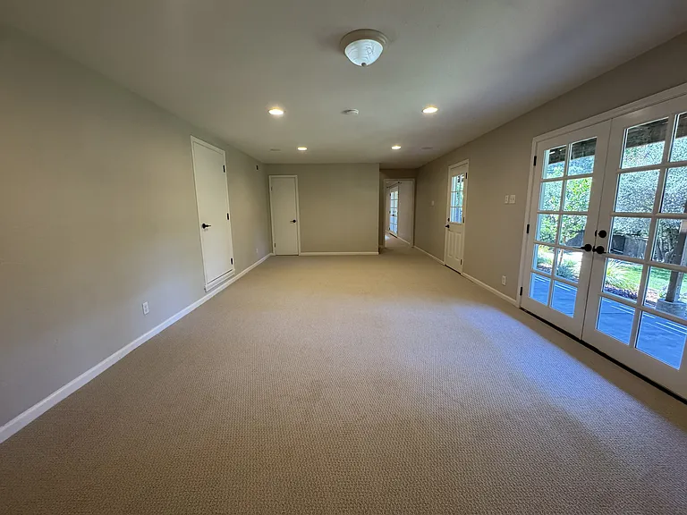 Game room, family room, hobby room, art room.