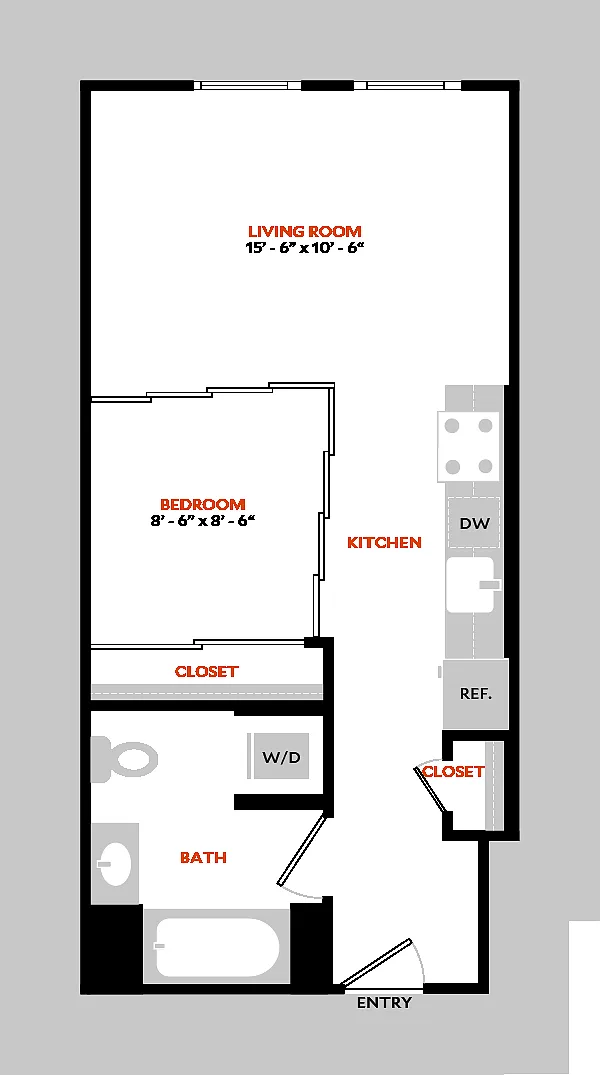 Floor plan Plan 1A