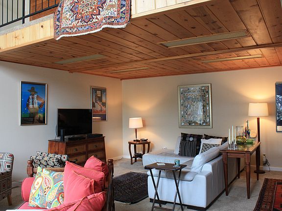 Living room with balcony