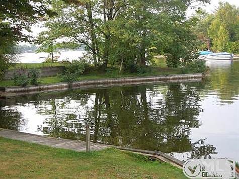 Main lake just around curve.
