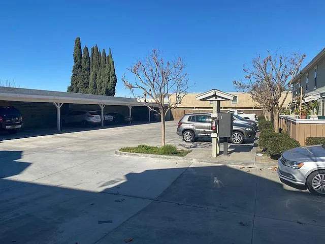 Parking and carport area