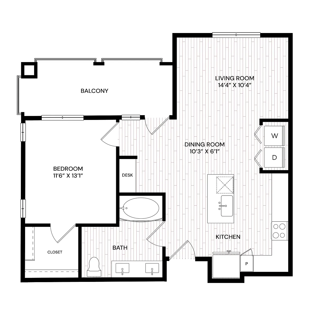 Floor plan A2H