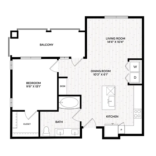 Floor plan A2H