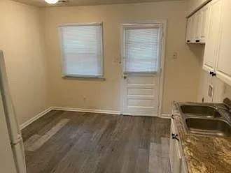 Kitchen Back Door with Eat-in area